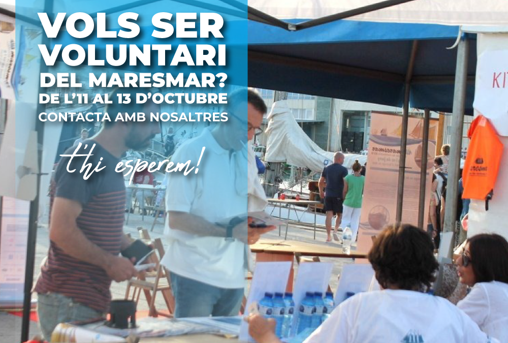 Vols ser voluntari aquest Maresmar 2024?