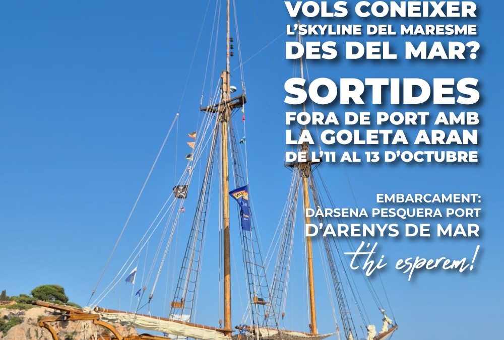 Vols conèixer l’skyline del Maresme des del mar?