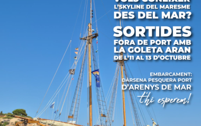 Vols conèixer l’skyline del Maresme des del mar?